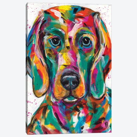 Weimaraner Canvas Print #TCY134} by Tracy Miller Canvas Art
