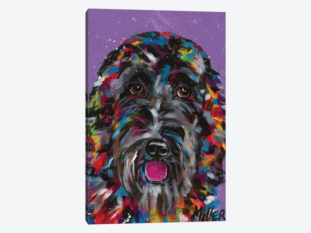 Labradoodle by Tracy Miller 1-piece Canvas Print