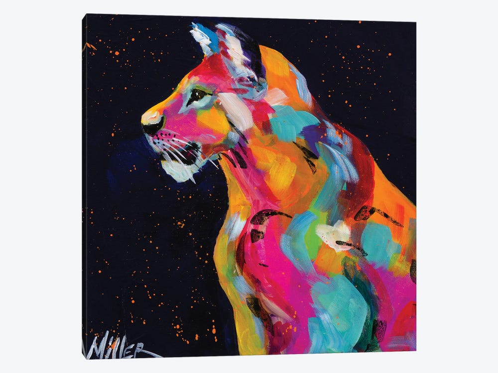 Lioness by Tracy Miller 1-piece Canvas Artwork