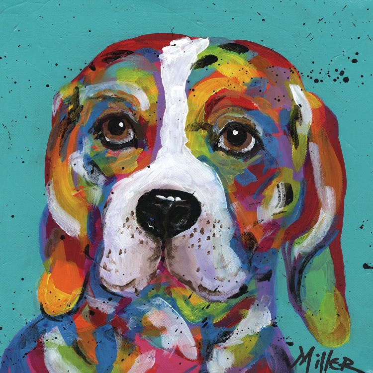Barney Beagle by Tracy Miller wall art