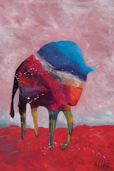 Bison & Buffaloes: Through the Storm by Tracy Miller