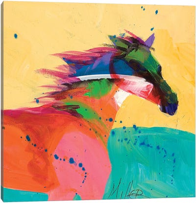 Mustang Sally Canvas Art Print - Tracy Miller