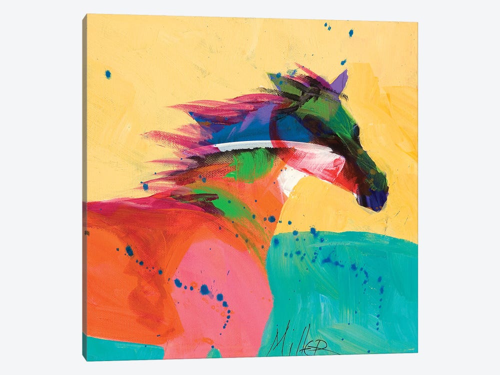 Mustang Sally by Tracy Miller 1-piece Canvas Print