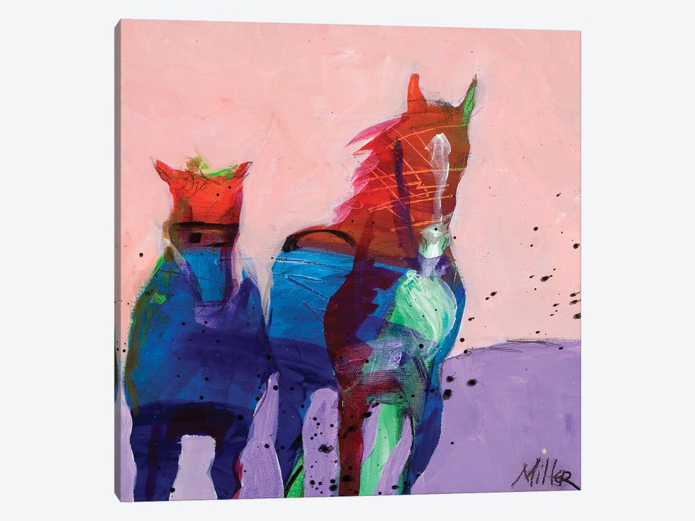 Follow the Leader by Tracy Miller 1-piece Canvas Artwork