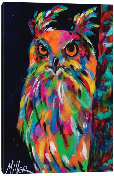 On the Lookout Canvas Art Print - Tracy Miller