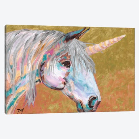 Unicorn Magic Canvas Print #TCY186} by Tracy Miller Canvas Print