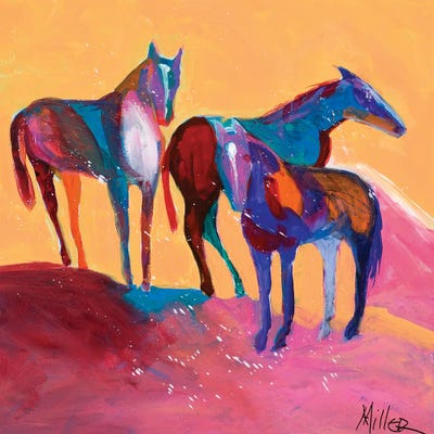 Tres Amigos by Tracy Miller framed wall art