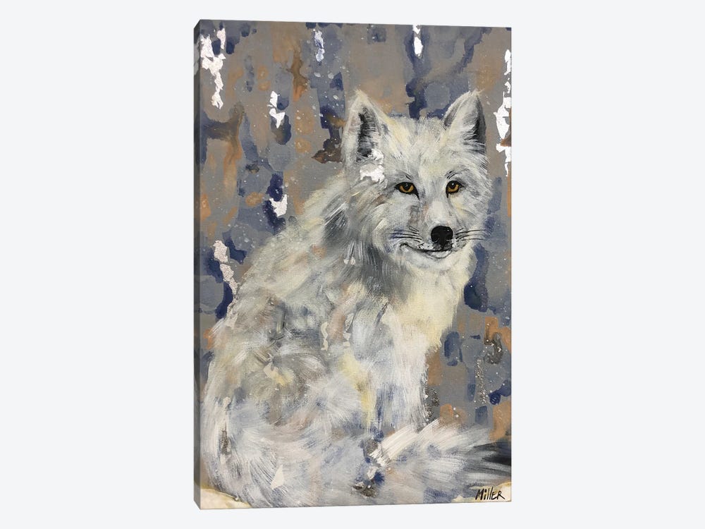 Arctic Fox by Tracy Miller 1-piece Canvas Art