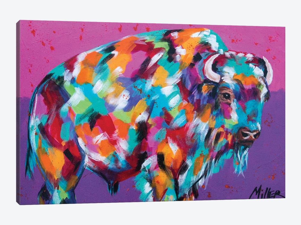 Bison Majesty by Tracy Miller 1-piece Art Print