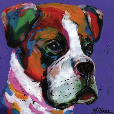 Boo Boxer by Tracy Miller framed wall art