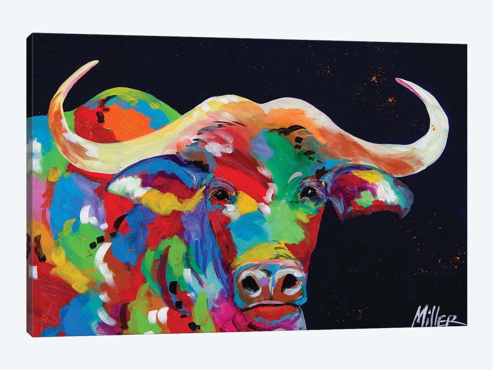 Cape Buffalo by Tracy Miller 1-piece Art Print