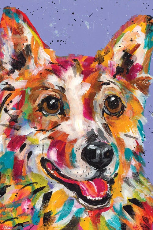 Corgi Smile by Tracy Miller wall art