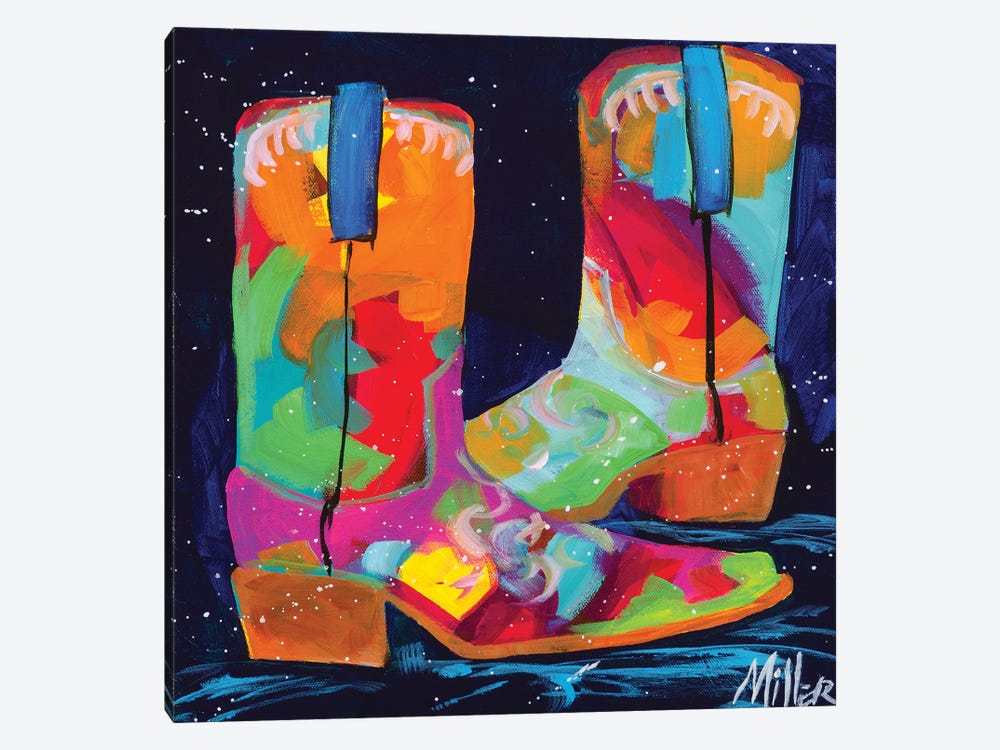 Dueling Boots by Tracy Miller 1-piece Art Print