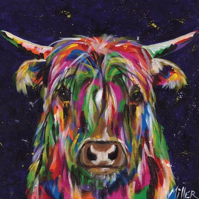 Haughty Highland by Tracy Miller framed wall art