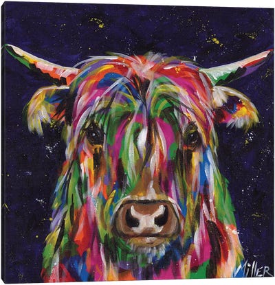 Haughty Highland Canvas Art Print - Tracy Miller