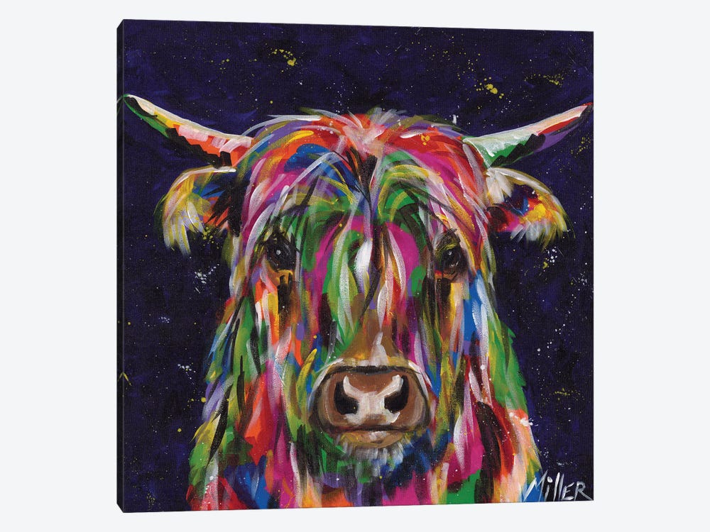 Haughty Highland by Tracy Miller 1-piece Canvas Print