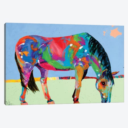 Just A Nibble Canvas Print #TCY85} by Tracy Miller Canvas Print