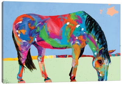 Just A Nibble Canvas Art Print - Tracy Miller