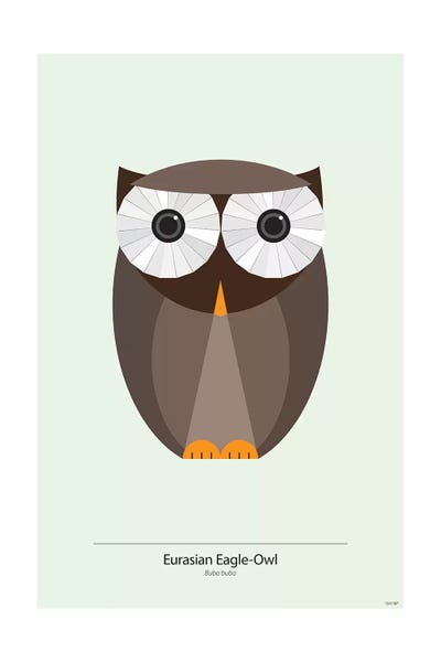 Kids Educational Art: Bubo by TomasDesign