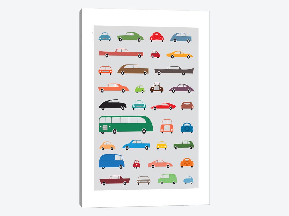 Cars by TomasDesign 1-piece Canvas Art Print