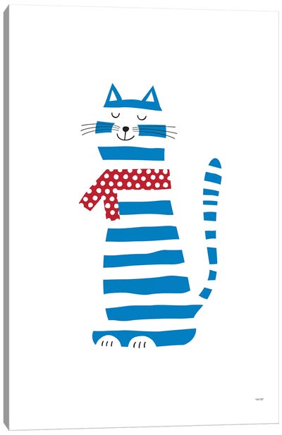 Cat Canvas Art Print - TomasDesign
