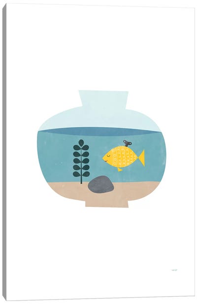 Goldfish Canvas Art Print - TomasDesign
