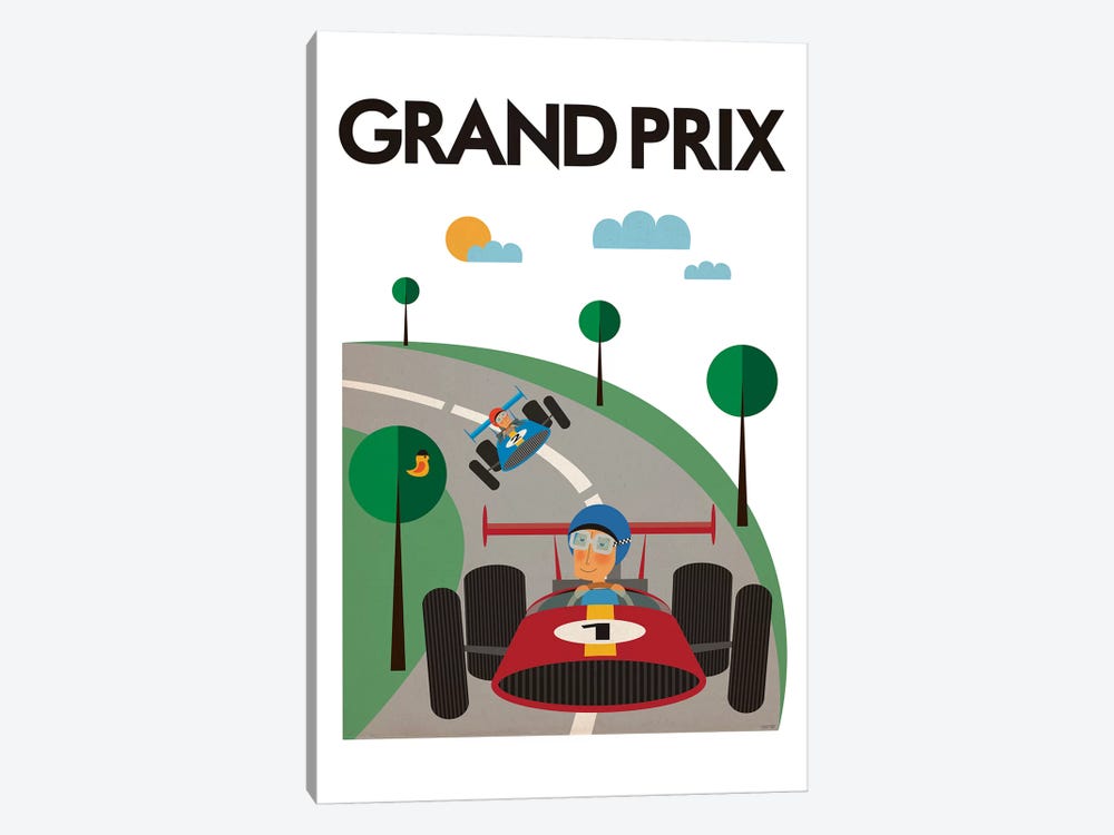 Grand Prix by TomasDesign 1-piece Canvas Art Print