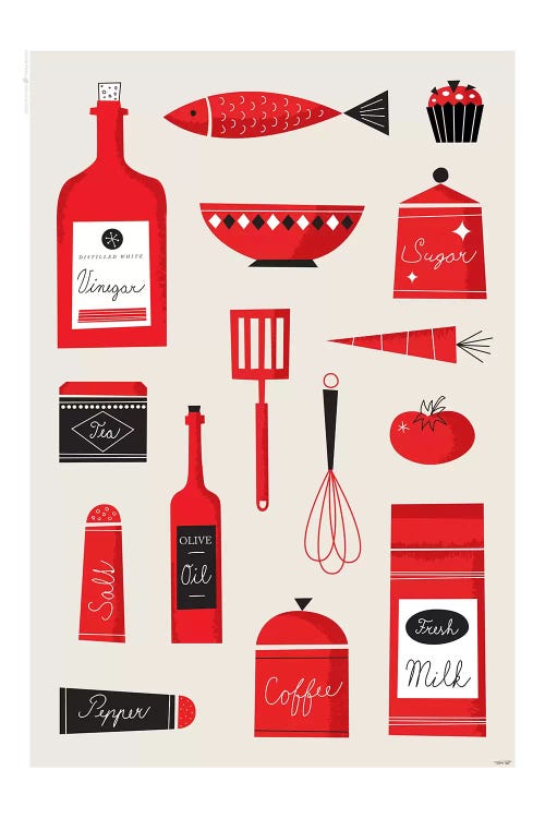 Kitchen Art by TomasDesign wall art