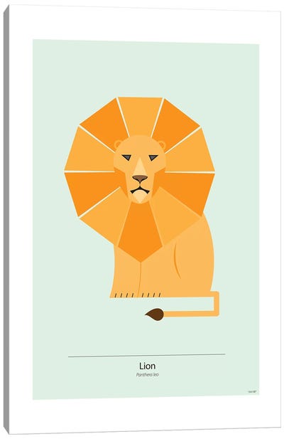 Lion Canvas Art Print - TomasDesign