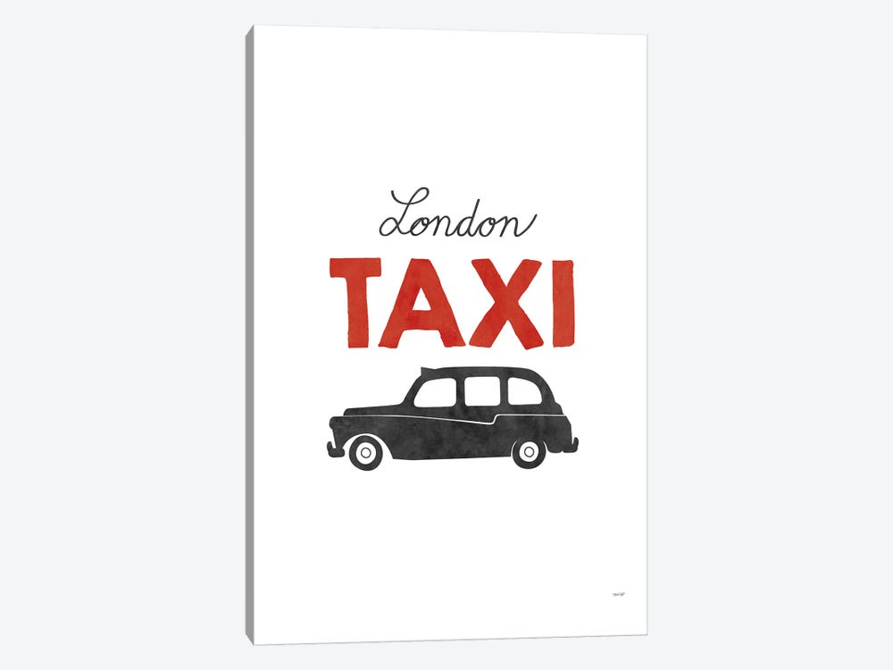 London Taxi by TomasDesign 1-piece Art Print