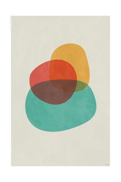 Scandinavian Office: Modern Abstract II by TomasDesign