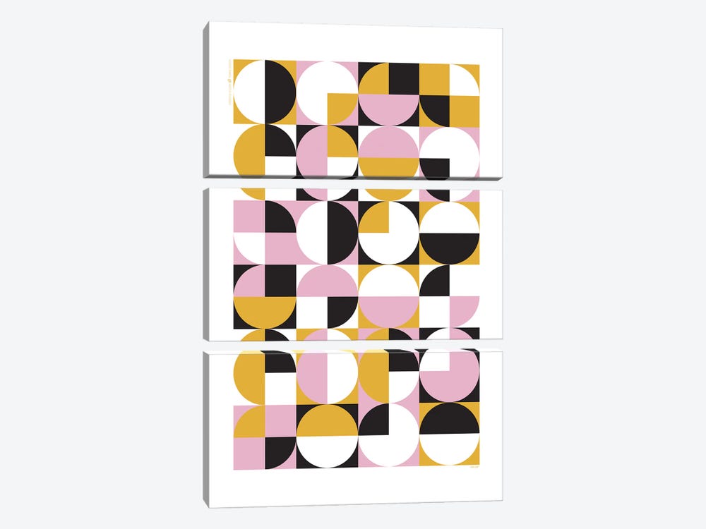 Modern Abstract VII by TomasDesign 3-piece Art Print