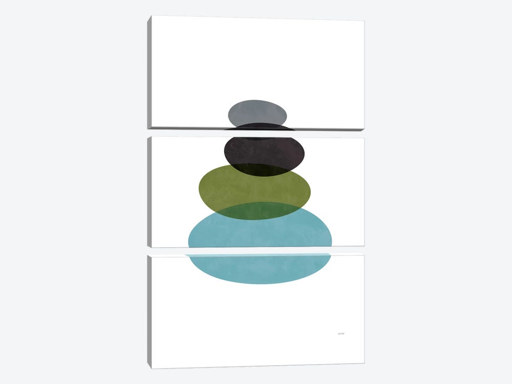 Modern Stones by TomasDesign 3-piece Canvas Art