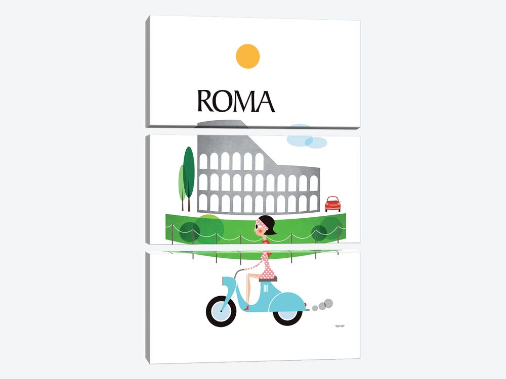 Roma by TomasDesign 3-piece Canvas Artwork