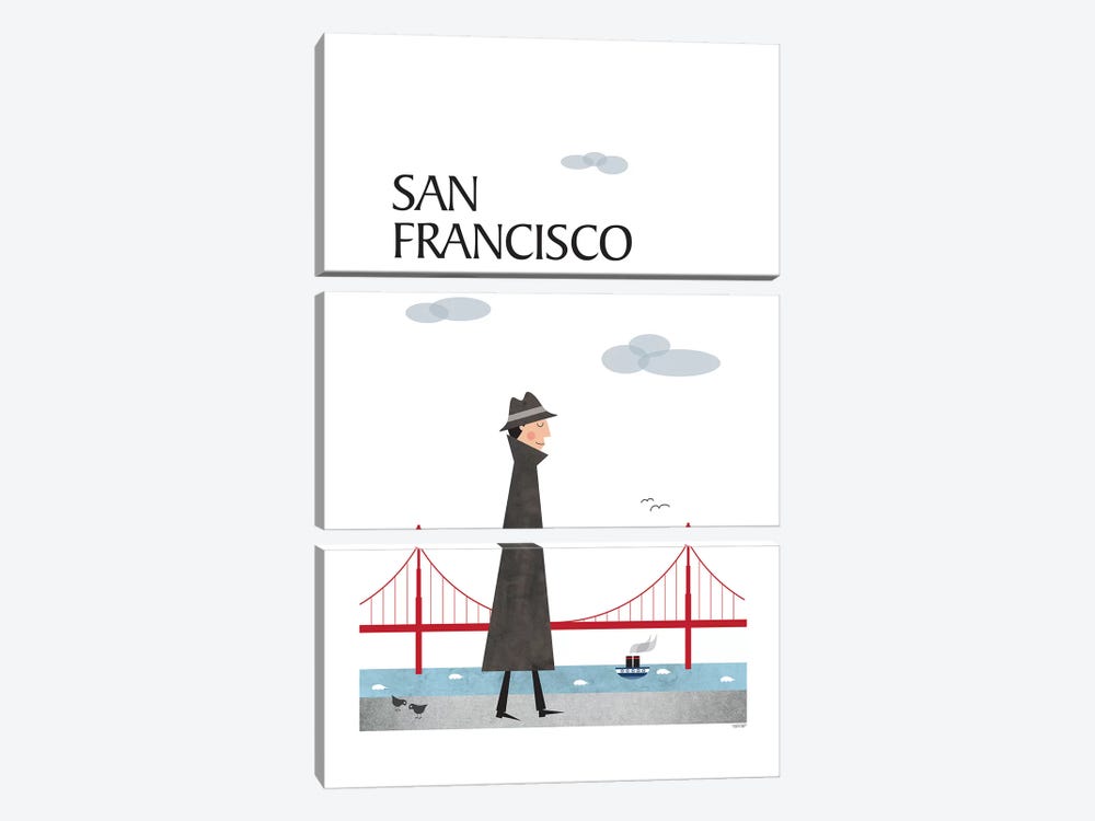 San Francisco by TomasDesign 3-piece Art Print