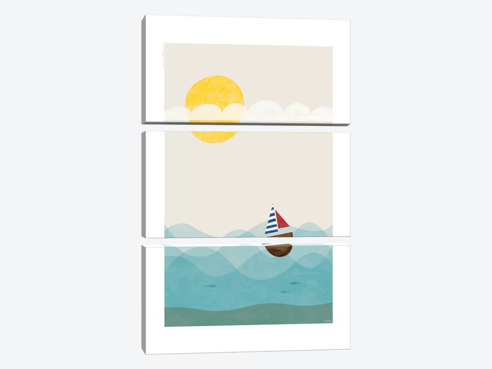 Sea by TomasDesign 3-piece Art Print