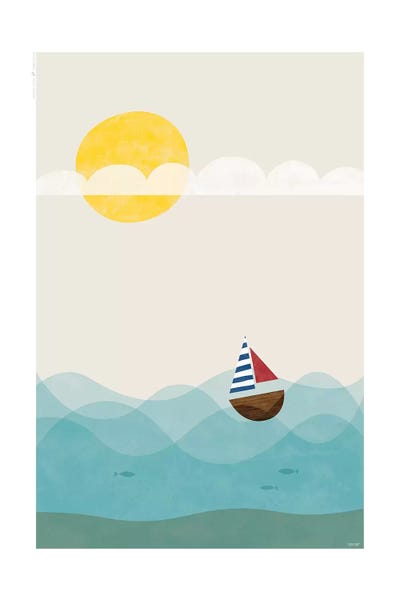 Kids Transportation Art: Sea by TomasDesign