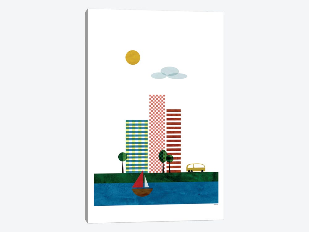 Skyscrapers by TomasDesign 1-piece Art Print