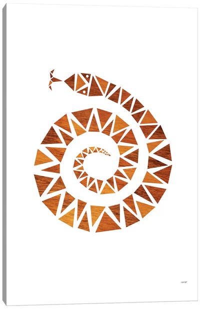 Snake Canvas Art Print - TomasDesign
