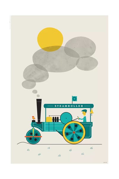 Trains: Steamroller by TomasDesign