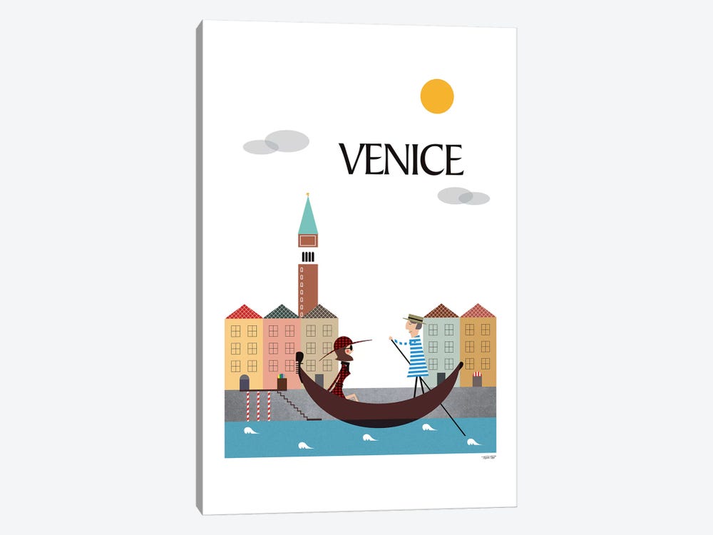 Venice by TomasDesign 1-piece Canvas Wall Art