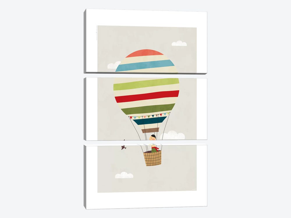 Balloon by TomasDesign 3-piece Art Print