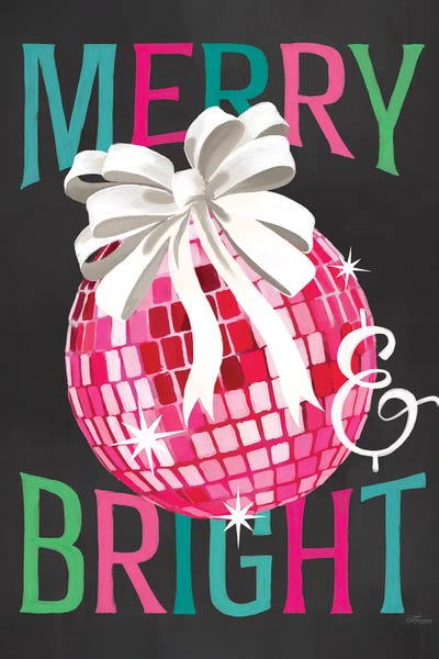 Disco Balls: Merry & Brihgt Disco Ball by Cat Thurman Designs