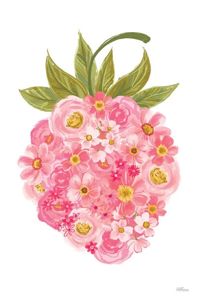 Cat Thurman Designs: Floral Strawberry by Cat Thurman Designs
