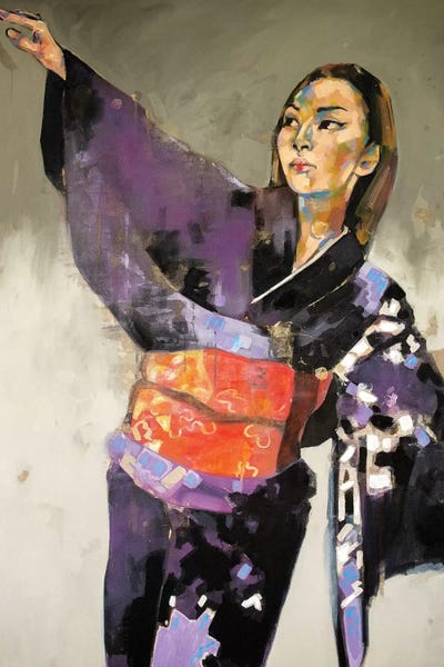 Figure With Raised Arm 1-16-20 by Thomas Donaldson canvas print