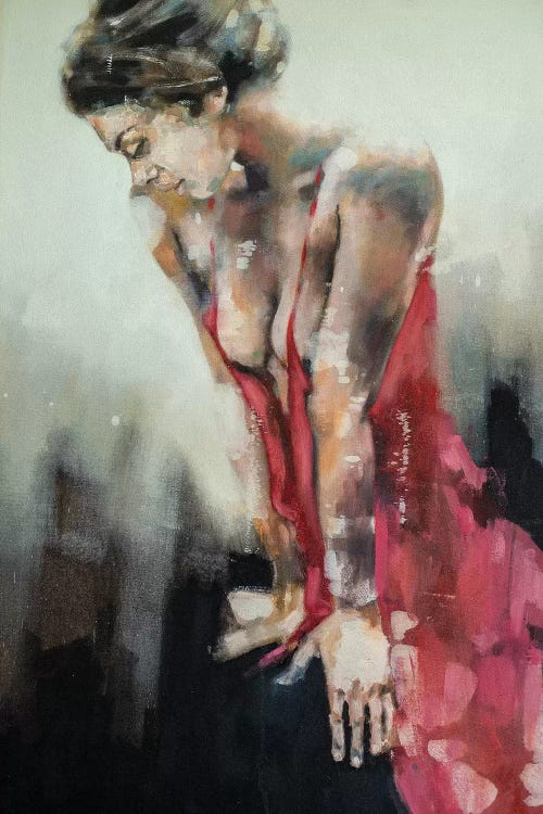 Figure With Red Dress 9-9-19