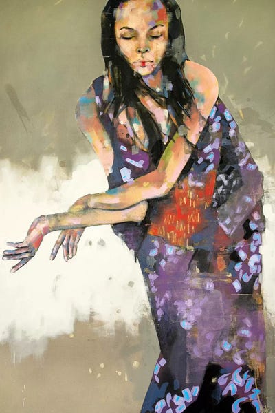 Grace In Kimono 1-15-20 by Thomas Donaldson canvas print