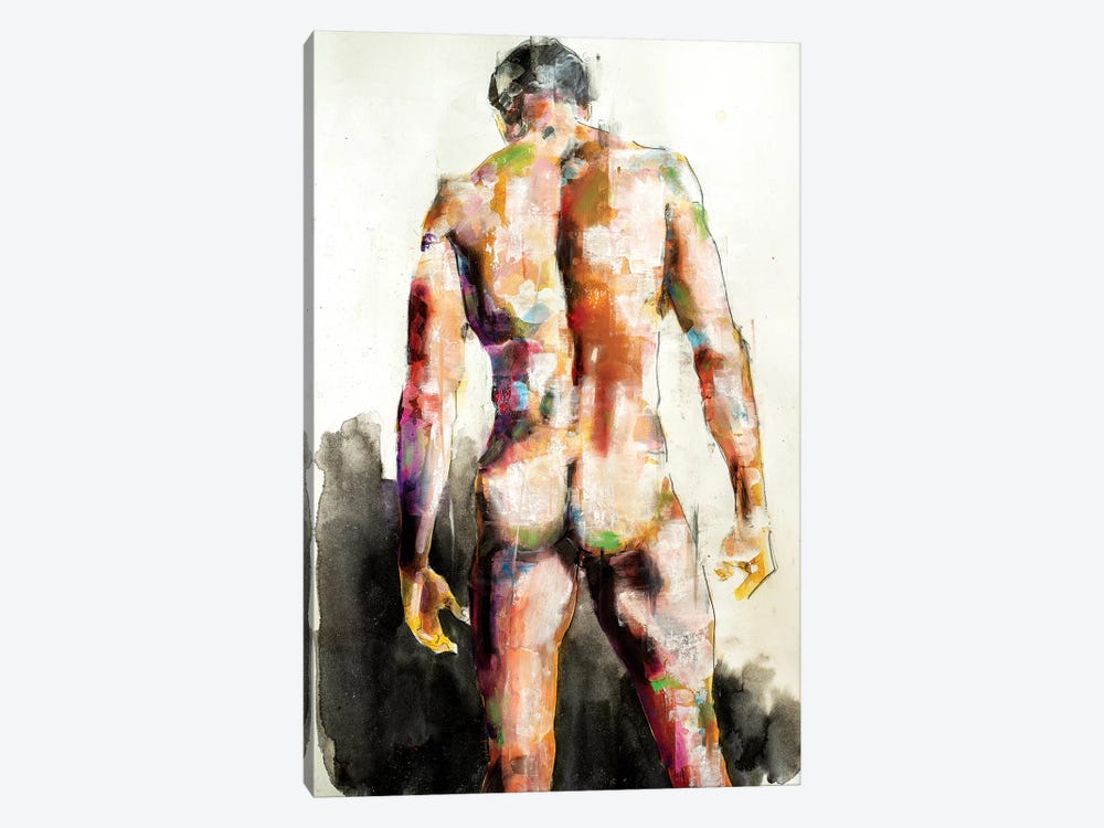 Male Back 7-30-19 by Thomas Donaldson 1-piece Art Print