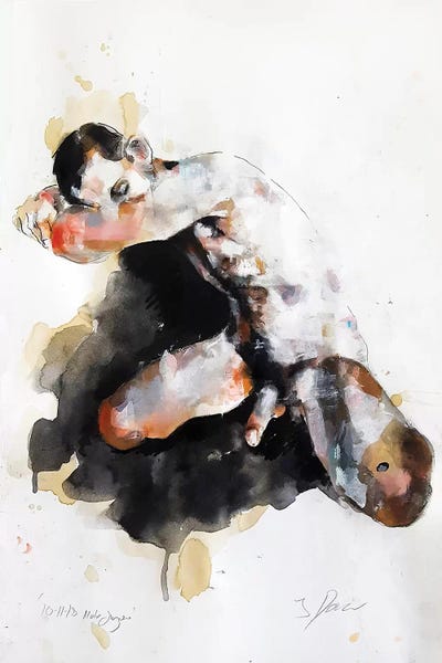 Male Figure 10-11-18 by Thomas Donaldson canvas print