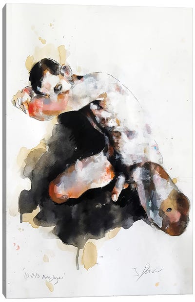 Male Figure 10-11-18 Canvas Art Print - Thomas Donaldson